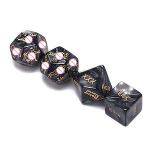 4PCS Set Couple Dice Set